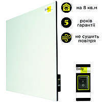 Керамический обогреватель Emby CH-400 белый с кнопкой на 8 кв.м Pro_Olta