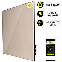 Керамический обогреватель Emby CH-400 бежевый с кнопкой на 8 кв.м Pro_Olta