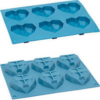 Від 2 шт. Форма силіконова 6шт на планшеті FY-0148, 23*17*2см купити дешево оптом в інтернет-магазині