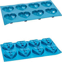 Від 2 шт. Форма силіконова 8шт на планшеті FY-0193,  29,5*17*2см купити дешево оптом в інтернет-магазині