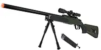 Детская игрушечная снайперская винтовка CYMA ZM51G с прицелом и лазером