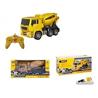 Детская машинка на радиоуправлении Бетономешалка Huina toys 1333 6 функций 1:18