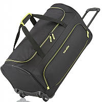 Дорожная сумка Travelite Basics Fresh Black на 2 колесах, черная