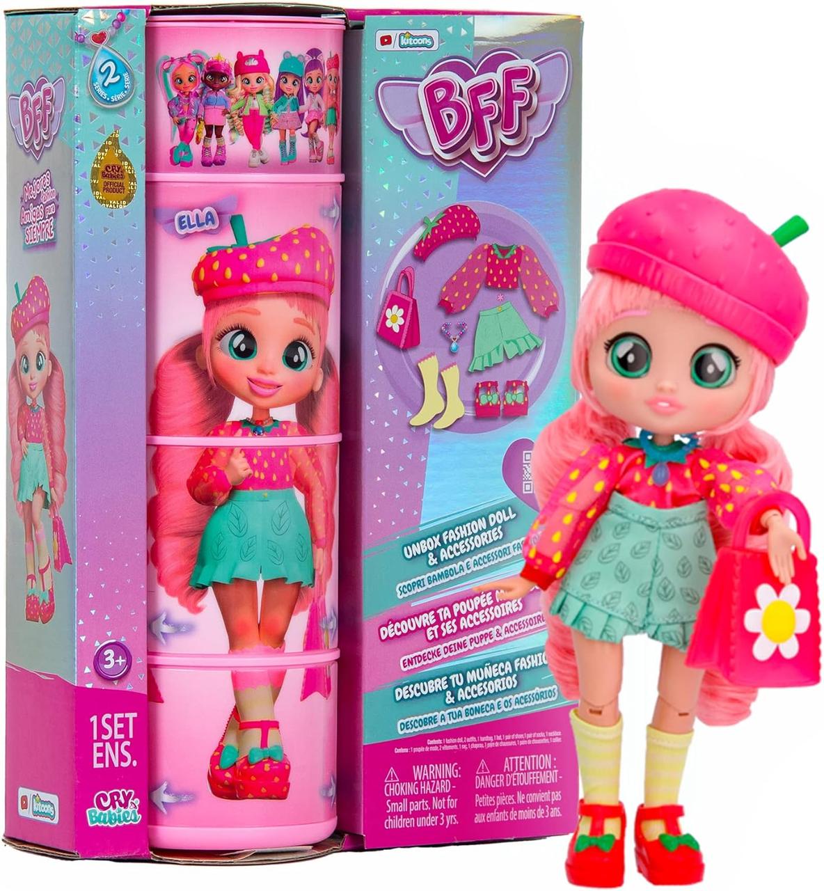 Лялька Край Бебіс Ella Fashion BFF Cry Babies IMC Toys 908352