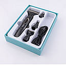 Бездротовий професійний тример для волосся 4 в 1 DSP 60074, фото 4