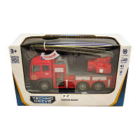 Спецтехника Techno Drive Пожарная машина со световыми и звуковыми эффектами (510125.270)