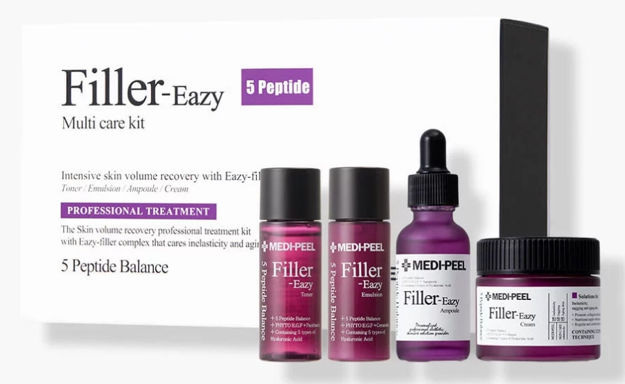 Набір косметики з ефектом філера Medi-Peel Filler-Easy Multi Care Kit 3*30 + 50 мл