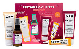 Подарунковий набір косметики Q+A Festive Favourites Gift Set 15 + 30 + 2*75 мл