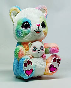 Інтерактивна тварина Star toys "Панда з малюком" українська озвучка M5086