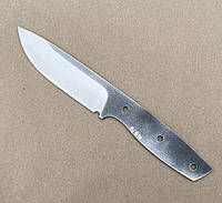 Клинок со спусками и заточкой, лезвие для изготовления ножа, фултанг, сталь 50Х14МФ
