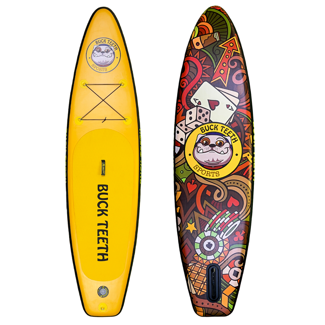 Сапборд Buck Teeth Las Vegas 10'6" Rental - надувна дошка для САП серфінгу, sup board