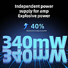 ⇒ FiiO BTR15 - блютуз підсилювач ресивер для навушників, ЦАП, DAC, ES9219MQ aptX QCC5125 MQA LDAC, фото 4