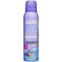 Дезодорант без алюминия ISANA Secret Berries Deospray