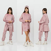 Велюровая пижама 5-ка для девочки