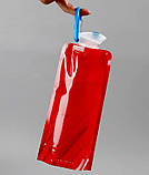 Багаторазова спортивна Портативна складана пляшка для водисиня, фото 5