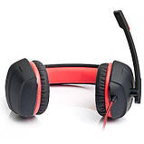 Навушники REAL-EL GDX-7600 Black-Red, фото 6
