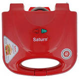 Сендвічниця Saturn ST-EC1082 Red, фото 2