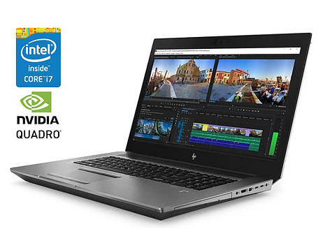 Ноутбук HP ZBook 17 G5/ 17.3" (1920x1080)/ Core i7-8850H/ 32 GB RAM/ 512 GB SSD/ Quadro P3200 6GB, фото 1