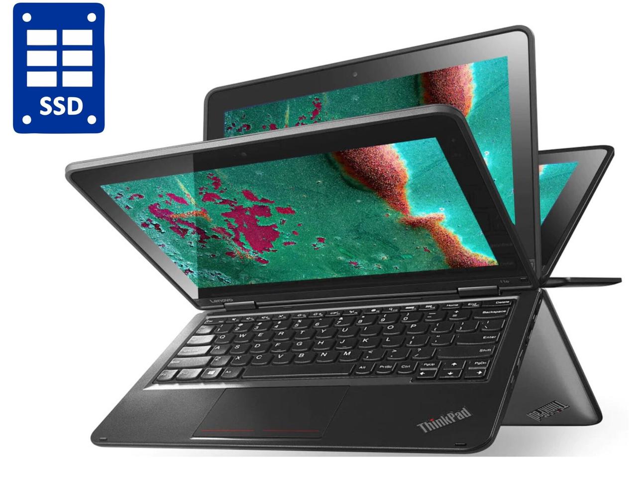 Нетбук Lenovo ThinkPad Yoga 11e G4/ 11.6" 1366x768 Touch/ i3-7100U/ 8GB RAM/ 128GB SSD/ HD 620