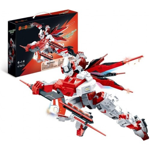 Конструктор BANBAO Механічні воїни Ертек ET873 689 елм. в коробці р.33х24х7см