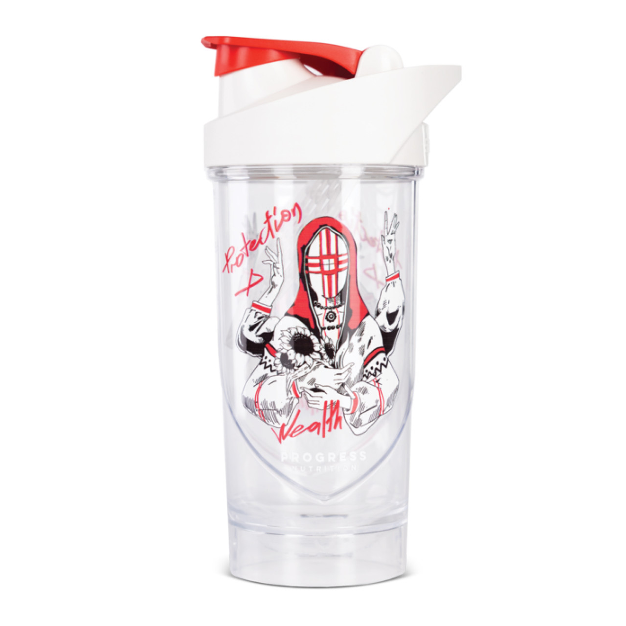 Shaker Protection and Wealth - 700ml White