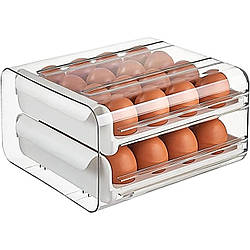 Контейнер для зберігання яєць у холодильнику закритий на 32 шт.