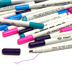 Маркер для текстильний для розмітки на тканині, що самозникає від повітря за 24 годин Фіолетовий