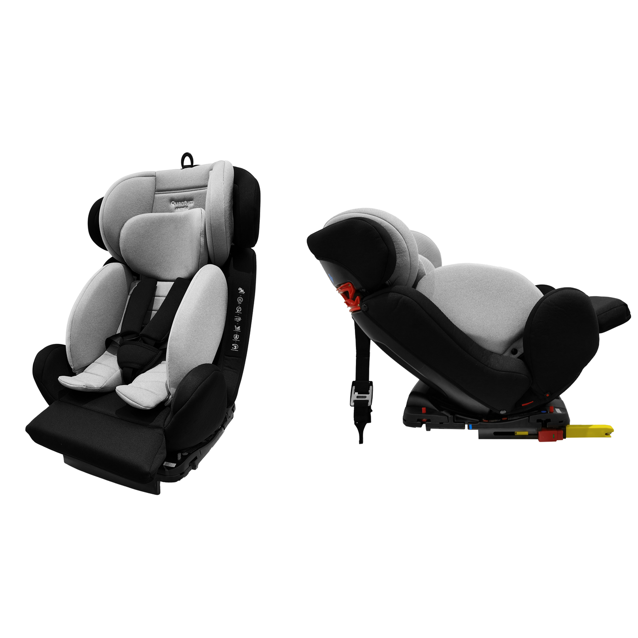 Універсальне автокрісло CARRELLO Quantum ISOFIX CRL-11803/3 Sky Grey група 0+1+2+3
