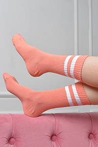 Шкарпетки жіночі високі рожевого кольору розмір 36-40 170095P