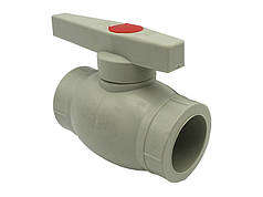 Кран кульовий Ø.32 сірий колір (5/30 шт.) ASCO®