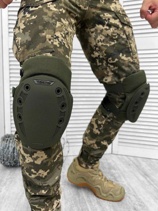 Наколінники  USA tactical  хакі ВТ7459