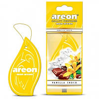 Освіжувач повітря AREON сухий листочок "Mon" Vanilla Choco (MA04)