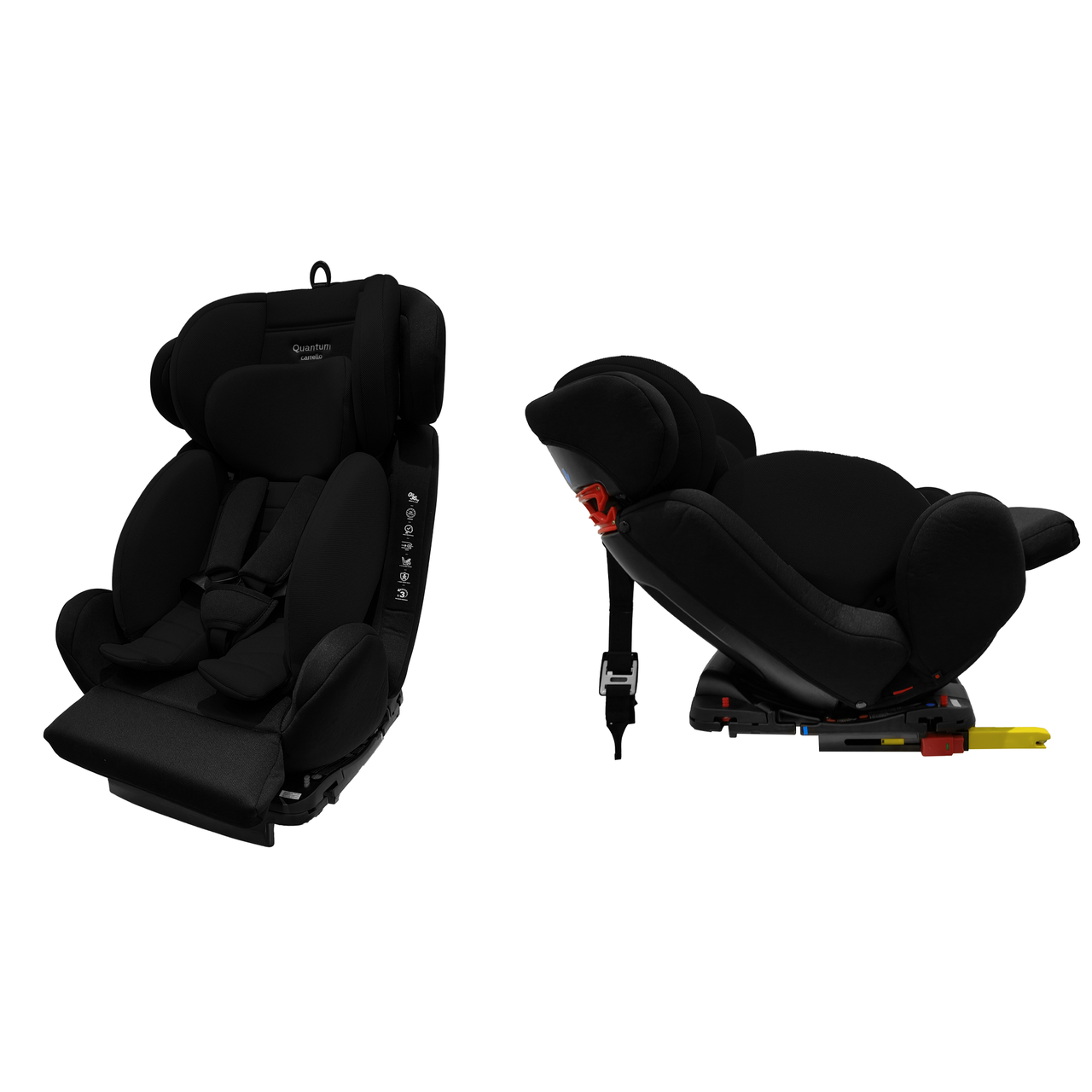Універсальне автокрісло CARRELLO Quantum ISOFIX CRL-11803/3 Space Black група 0+1+2+3