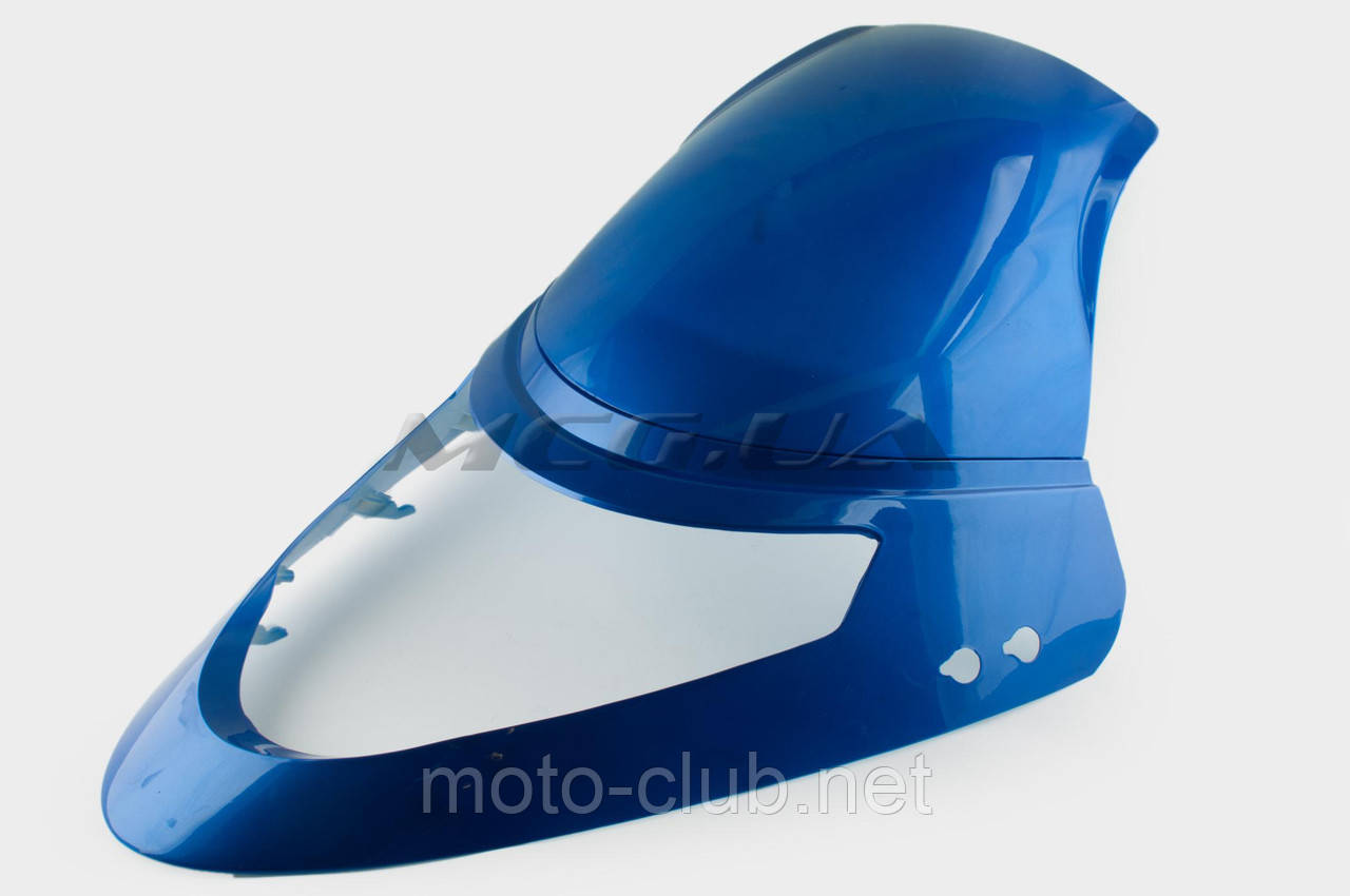 Пластик на скутер VIPER (Zongshen) F1, F50 передній (клюв) (синій) "KOMATCU"