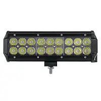 Автофара LED на крышу 18 LED 5D-54W-MIX 235 х 70 х 80 LED балка на авто Светодиодная фара дополнительная l