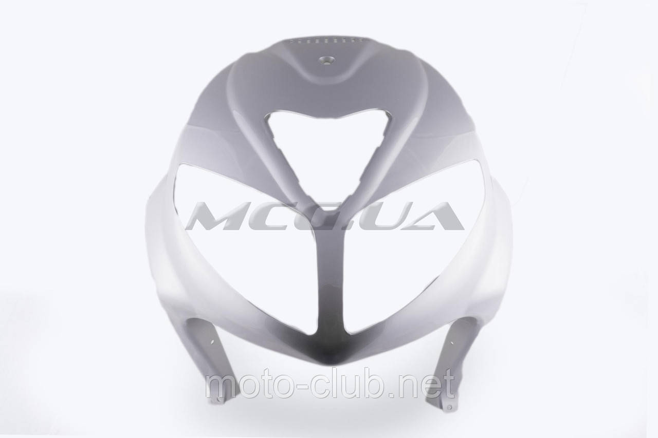 Пластик на скутер VIPER (Zongshen) RACE 1 передній (клюв) (сірий) "KOMATCU", фото 1