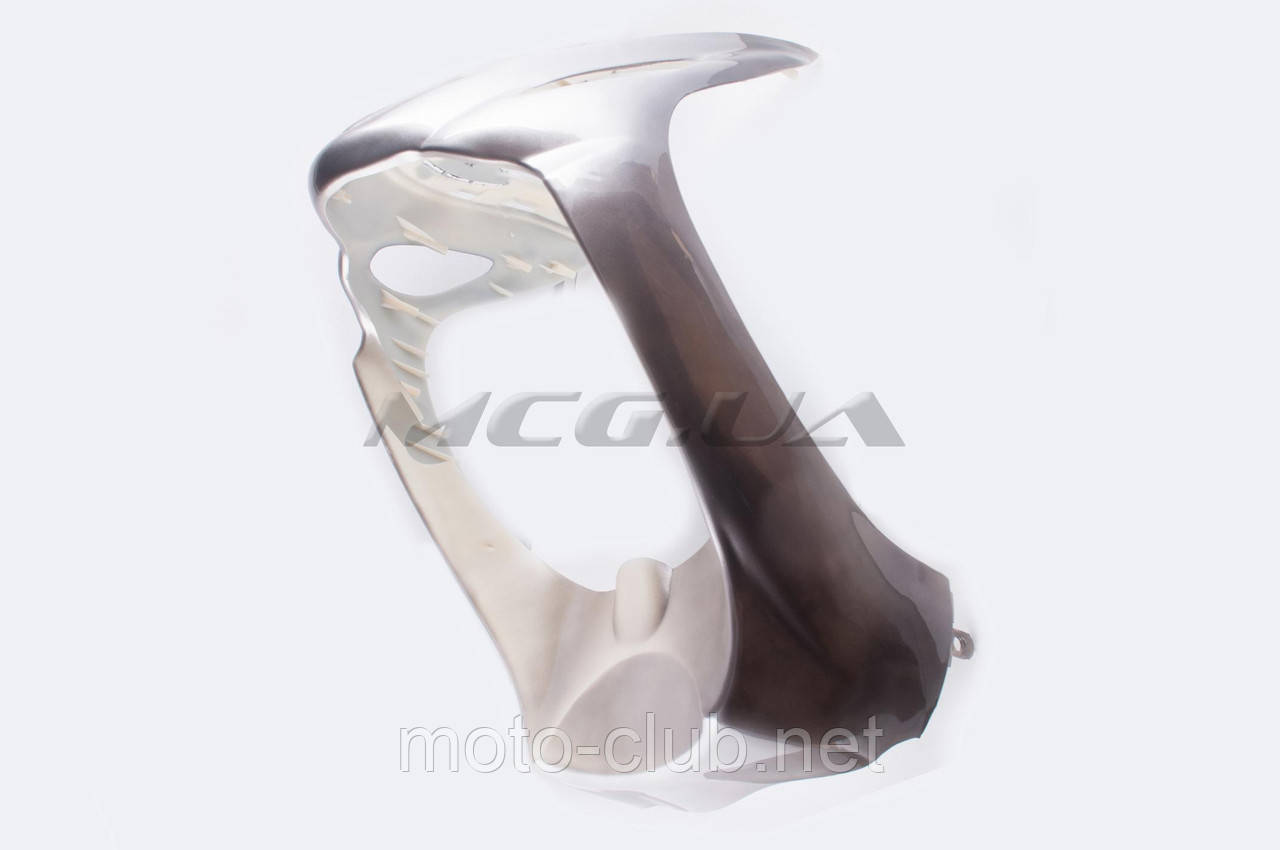 Пластик на скутер VIPER (Zongshen) WIND передній (підклювник) (сірий) "KOMATCU"