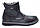 Розміри 45, 46, 47, 48  Чоловічі зимові шкіряні чоботи на хутрі, чорні  Maxus 888, фото 2