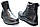 Розміри 45, 46, 47, 48  Чоловічі зимові шкіряні чоботи на хутрі, чорні  Maxus 888, фото 3