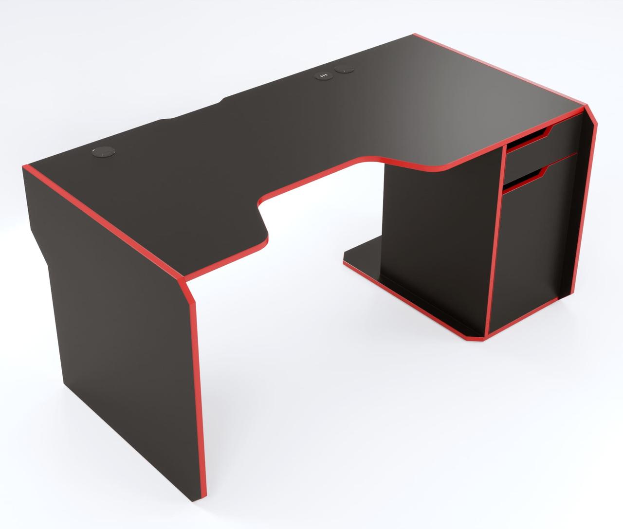 Геймерський стіл "VARVAR D-300" 160х85х76 см. Колір на вибір, фото 1