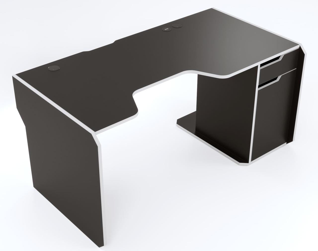 Геймерський стіл "VARVAR D-400" 160х85х76 см. Колір на вибір, фото 1