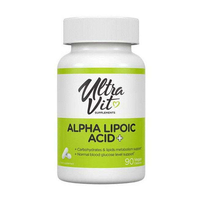 Альфа-ліпоєва кислота VP Lab Alpha Lipoic Acid + 90 капсул, фото 1