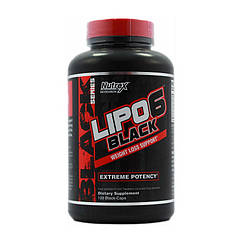 Жироспалювач Nutrex Lipo 6 Black Int. (120 caps) ліпо 6