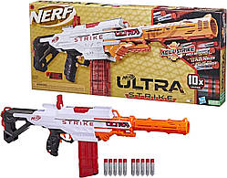 Скорострільний Бластер Нерф Ультра Страйк NERF Ultra Strike Motorized Blaster F6024 Hasbro Оригінал