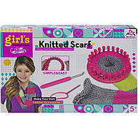 Набор для вязания "Knitting Studio" MEI BO KAI MBK-285Y 4 мотка ниток, World-of-Toys