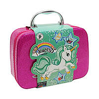 Набор детской косметики Princess Unicorn Bambi B160(Pink) в саквояже, Land of Toys
