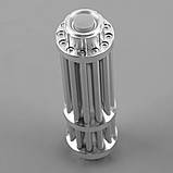 Потужна лазерна указка RESTEQ червона, дальність 10 км, акумулятор, зарядка, насадки, фото 4