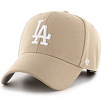 Кепка Mvp 47 Brand Los Angeles Dodgers khaki B-MVP12WBV-KHC