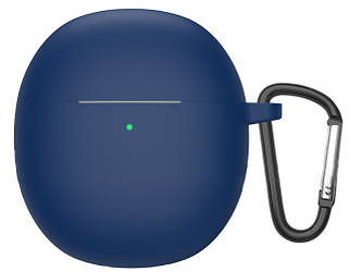 Чохол-накладка DK Silicone Candy Friendly з карабіном для Vivo IQOO TWS Air (dark blue)