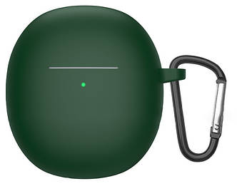 Чохол-накладка DK Silicone Candy Friendly з карабіном для Vivo IQOO TWS Air (green)